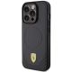 2. Ferrari Carbon Metal Logo MagSafe case for iPhone 15 Pro - black