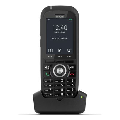 4. Snom M70 DECT Telephone Handset Caller Name and ID Black