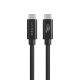 2. HYPER HyperDrive Next USB cable USB4 Gen 3x2 1.2 m USB C Black