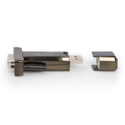 8. DIGITUS DA-70156 adapter (USB M - RS-232 M; black)