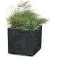 5. SIERRA SQUARE CONCRETE EFFECT FLOWER POT 39x39 ANTHRACITE