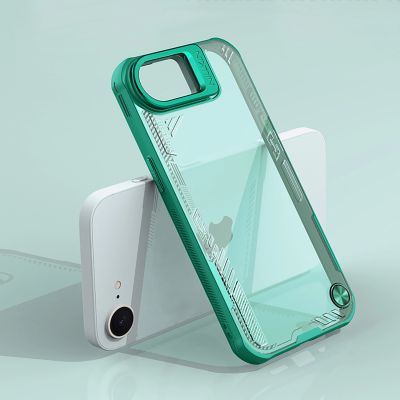 10. Nillkin Iceblade Prop Case with Stand for iPhone 16e / 17e - Green