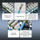 13. Patch panel Extralink EX.9663 (0.5U; cat. 6; 24xRJ-45)