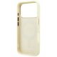 7. Guess Ring Stand 360 Grained Classic Logo MagSafe Case for iPhone 18 Pro / 17 Pro - Beige