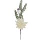2. DECORATIVE BRANCH 23 CM SILVER
