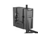 14. Features - Flat Panel Cart / Computer Case - Plastic, Stainless Steel - Screen Size: 43.2-81.3 cm (17"-32") - Freestanding