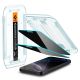 5. Spigen Glas.tR EZ Fit Privacy Tempered Glass for iPhone 16 Pro Max / 17 Pro Max - 2 pcs.