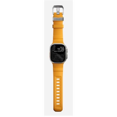 6. Nomad Rocky Point Band Natural Leather, Titanium