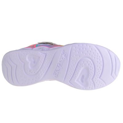 4. Skechers Heart Lights-Rainbow Lux 302308L-SMLT Gray 27