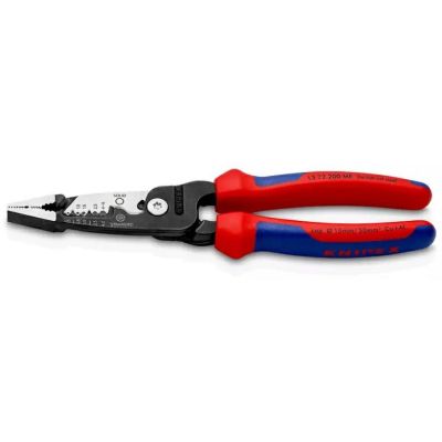 6. Knipex 13 72 200 ME Wire Stripper Black, Blue, Red, Stainless Steel
