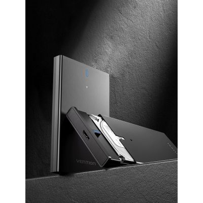 5. Vention 2.5-inch SATA hard drive enclosure, USB 3.0 Micro-B