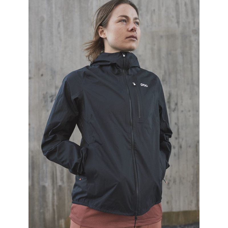 2. POC W'S Motion Rain Jacket Black