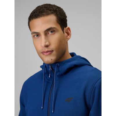 5. Men's zip-up hooded sweatshirt 4F 4FRSS26TSWSM3106-30S