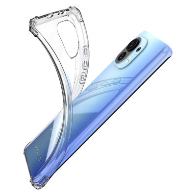 10. Wozinsky Anti Shock durable case with Military Grade Protection for Xiaomi Mi 11 transparent