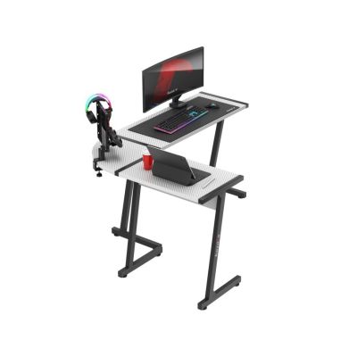 28. Huzaro Hero 6.0 White Gaming Desk