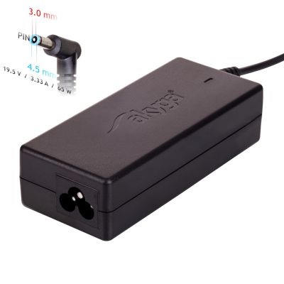 Akyga AK-ND-25 AC Adapter for Compaq, HP Notebook (19.5V; 3.33A; 65W; 4.5mm x 3mm)