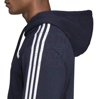 6. Sweatshirt adidas Essentials 3 Stripes Pullover French Terry black M DU0499