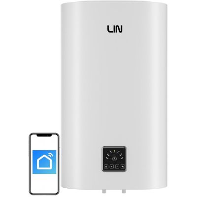3. LIN LIFVD2 80L electric boiler, white, with WI-FI