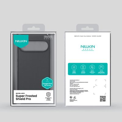 19. Nillkin Super Frosted Shield Pro Case for Google Pixel 10/10 Pro - Black