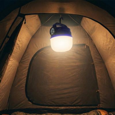 15. Flashlight Camping Lamp USB Charging and Solar Redcliffs