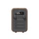 2. Denver DAB-48GREY Personal Digital Radio Gray, Wood