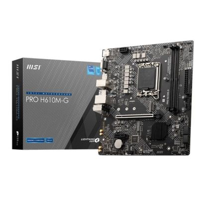 11. MSI PRO H610M-G motherboard