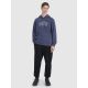 4. Men's sweatshirt with hood, open, 4F 4FRSS25TSWSM2201-22S