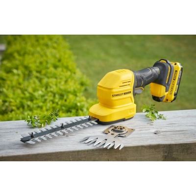 9. STANLEY STCSS20B-XJ Cordless Shears 20cm