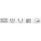 16. BATTERY-OPERATED WIRE LAMPS GARLAND 80 LED MULTICOLOR