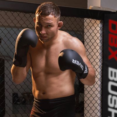 5. 8oz Boxing Gloves - Taver Black One - Origin Series