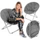 11. MOON CAMPING CHAIR 82x68x79CM DARK GREY ENERO CAMP