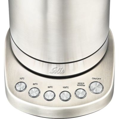 6. Solis Vario Temp Kettle Electric Kettle 1.7 L 2200 W Stainless Steel