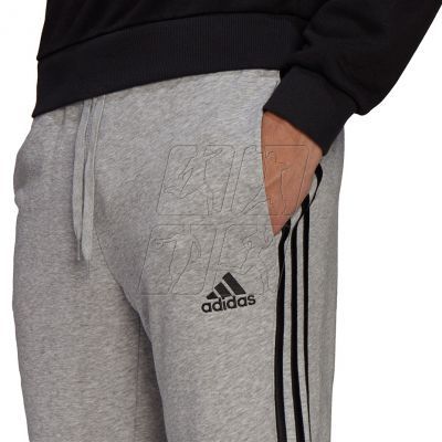 4. Adidas Essentials Tapered Elastic Cuff 3 Stripes Pant M GK9001