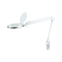Workshop lamp with magnifying glass 10W, 6500K