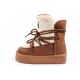 2. D.Franklin women's winter boots insulated brown