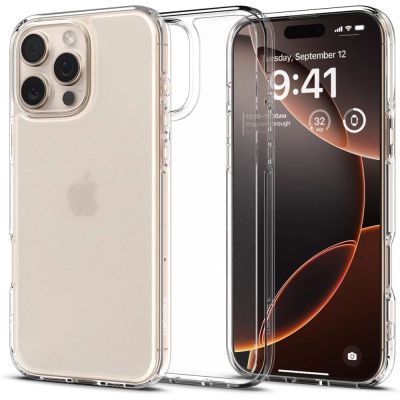 Spigen Ultra Hybrid Case for iPhone 16 Pro Max - Clear