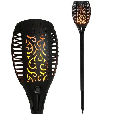 6. SOLAR TORCH LAMP DANCING FLAMES 10X10X79CM 36 LED