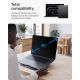 7. Spigen SlimFold LD201-S8 Laptop Stand - Gray