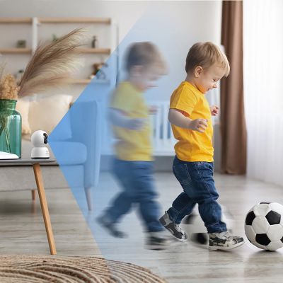 9. Baseus Security P1 Lite 2K Indoor Camera (EU Version) – White