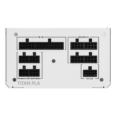 6. Montech Titan PLA 750W - 80 PLUS & Cybenetics Platinum Power Supply, Modular, PCIe 5.1 - 750 Watt