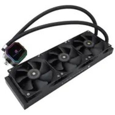 10. Thermalright Frozen Prism 360 BLACK Complete Water Cooling with RGB Backlight, 360mm, Black