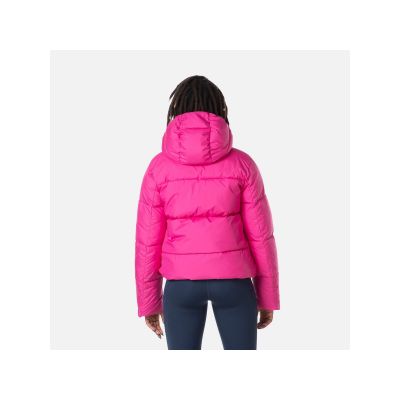 2. Rossignol W Puffy Hood Jkt Jacket Pink