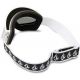 4. Volcom FOOTPRINTS WHITE RERUN/SILVER CHROME snowboard goggles silver mirrors (VG0622316)
