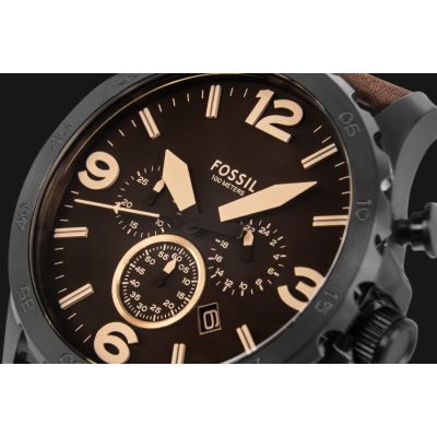 4. FOSSIL Nate JR1487 Men's Watch + BOX