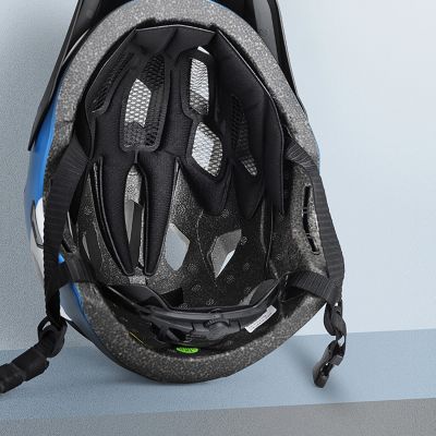 2. Rockbros TS-61 10110061001 Children's Bike Helmet with Detachable Chin Size S (48-54) - Blue