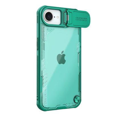 Nillkin Iceblade Prop Case with Lens Cover and Stand for iPhone 16e / 17e - Green