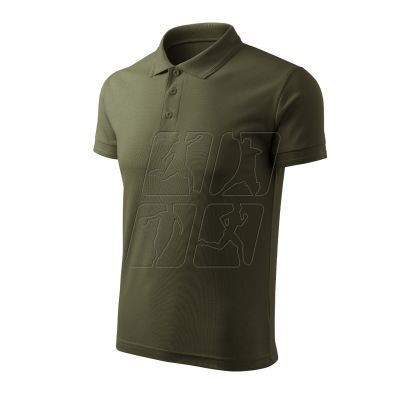 2. Malfini Pique Polo Free M MLI-F0369 polo shirt (military)