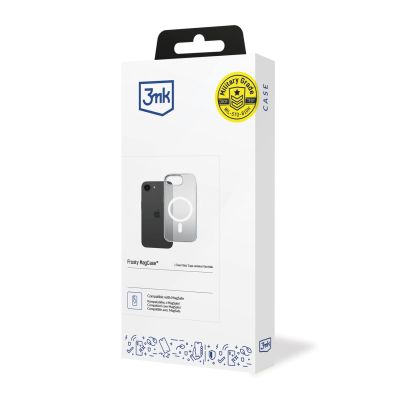 16. 3mk Frosty MagCase for Apple iPhone 16E - White