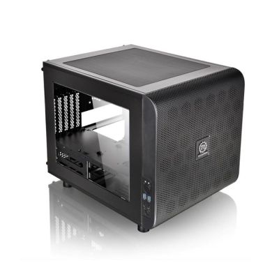 17. Thermaltake Core V21 CA-1D5-00S1WN-00 Case (Micro ATX, Mini ITX; Black)