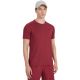 Men's T-shirt 4F FNK M1521 dark red 4FWAW25TFTSM1521 61S